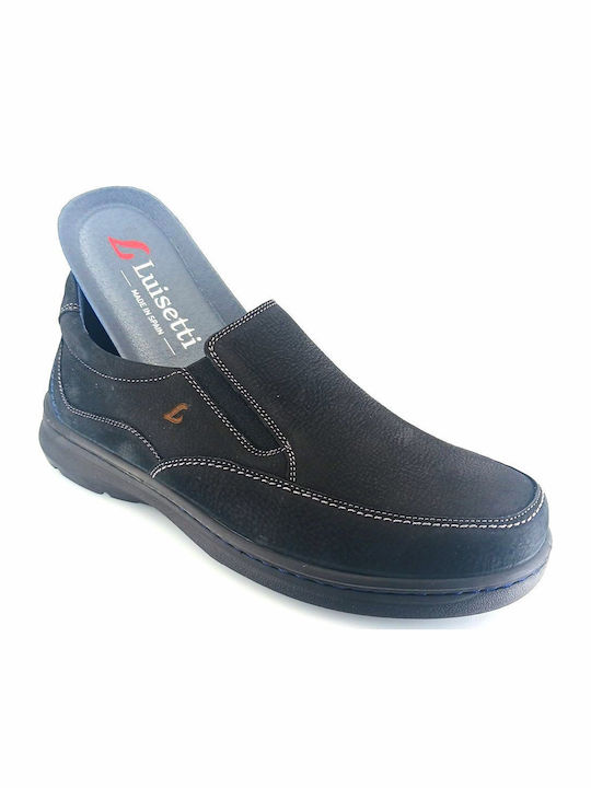 Men's Leather Casual Shoes Black