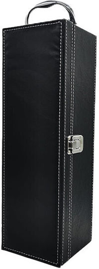 Set Elegant Eco-leather Box One Bottle Handle Domeniul Zoresti Wine 4 Wine Accessories