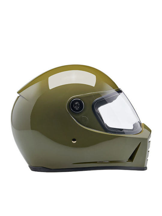 Biltwell Lane Splitter Olive Green Κράνος Μηχανής Full Face DOT / ECE 22.06