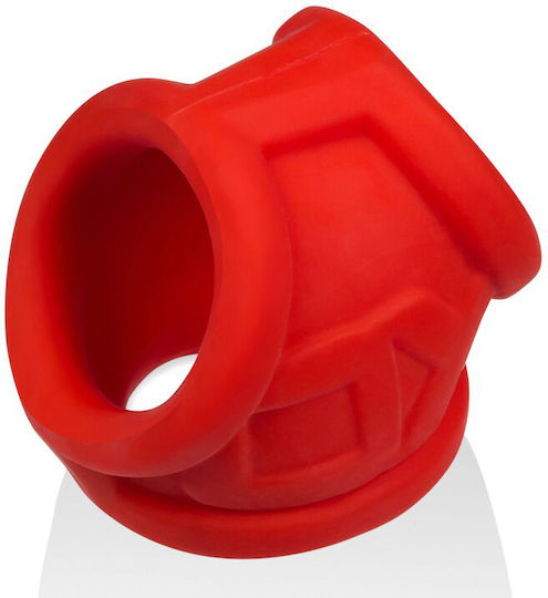 Oxballs Oxsling Cocksling Ring Testicle Silicone Red MS-001-03089