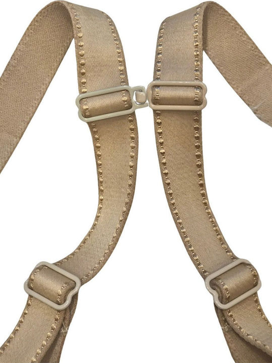 Bra without Padding Underwire Beige