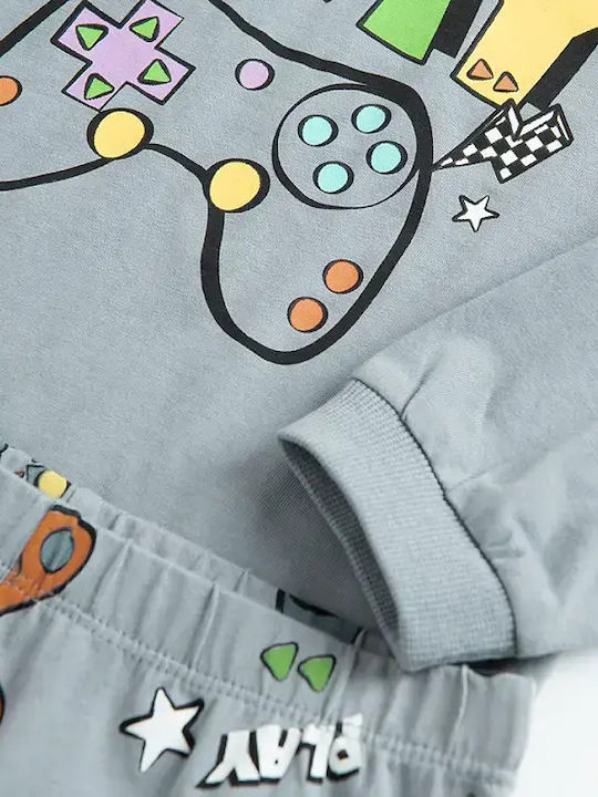 Cool Club Kids' Pajamas Cotton Gray