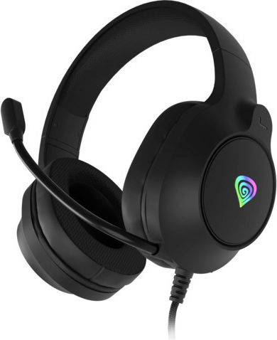 Genesis Neon 213 Over Ear Gaming Headset με σύνδεση 3.5mm for PC