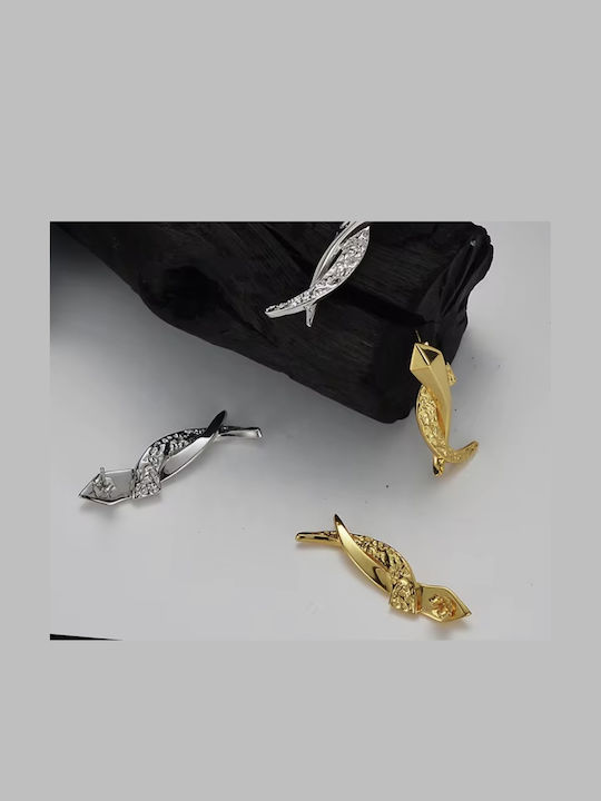 Earrings made of Silver Gold Plated