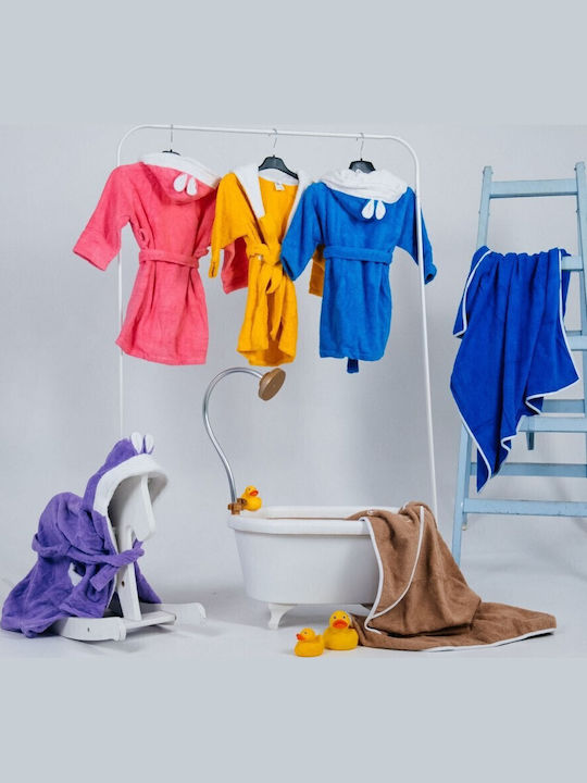 Belotex Baby Bademantel mit Kapuze