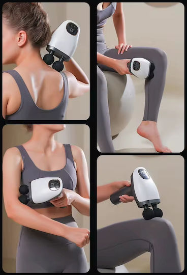 Fascial Gun Massage for the Head & the Body with Vibration