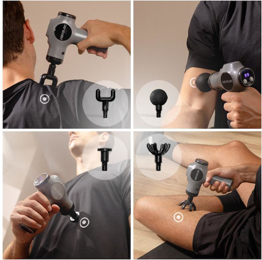 Cecotec Skincare Gun Massage for the Head & the Body with Vibration