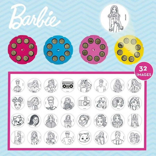 Lisciani Giochi Barbie Σχολή Ζωγραφικής & Προτζέκτορας Ιστοριών για 5+ Ετών