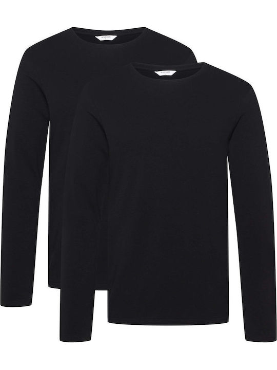 Herren Unterhemden Black 2Packung