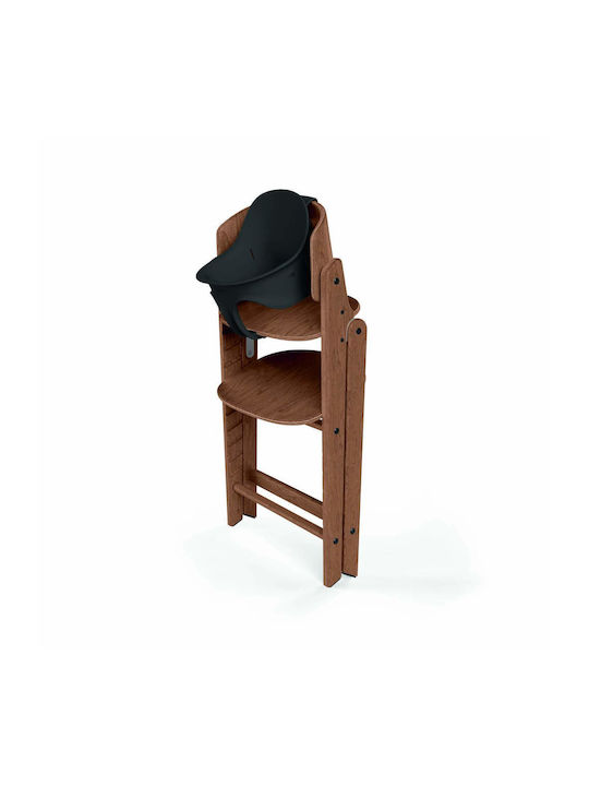 Cybex Click & Fold Αναδιπλούμενο Καρεκλάκι Φαγητού 3 in 1 με Ρυθμιζόμενο Ύψος All Natural Dark
