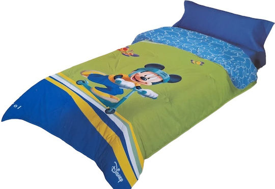 Manterol Casa Kids Duvet Single with Microfiber Filling Multicolour 150x220cm