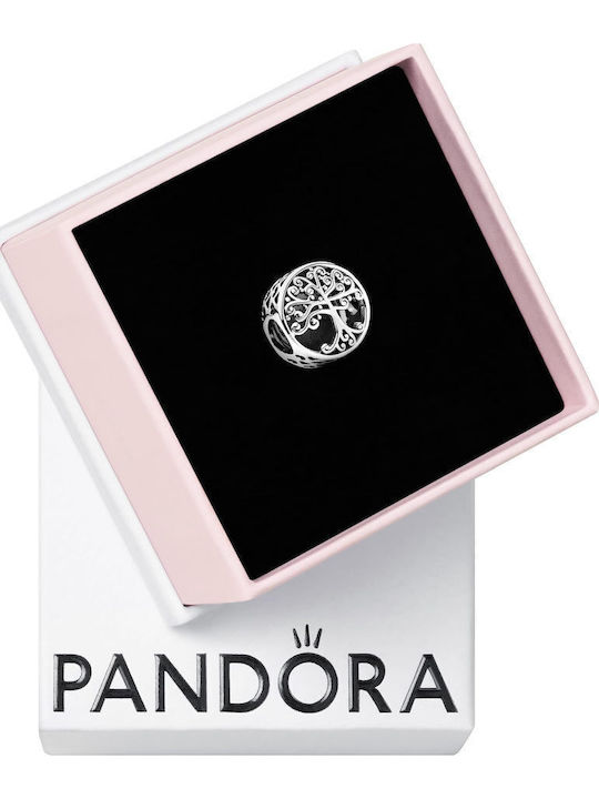 Pandora Отворен Семеен Корен Чарм от Сребро