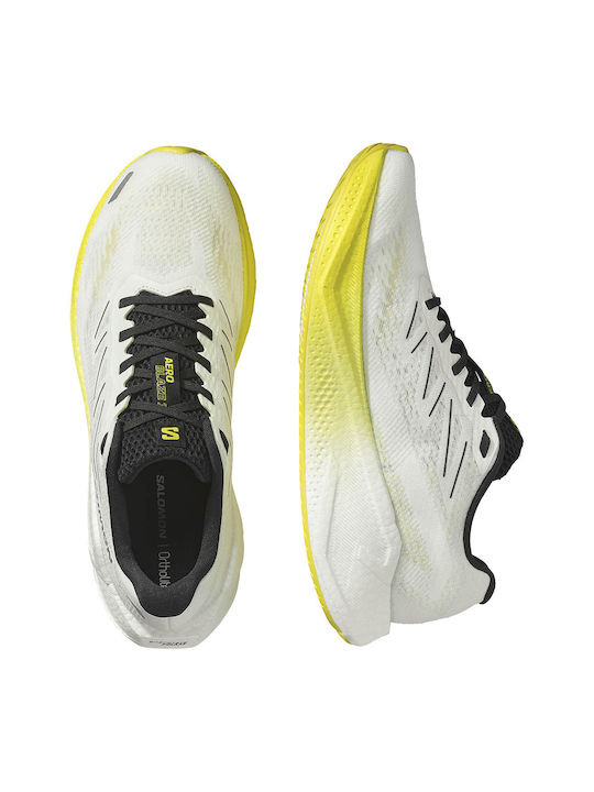 Salomon Aero Blaze Men's Running White Black
