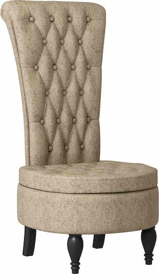 Armchair Light Gray 56.5x70x110cm