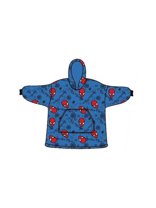 Spiderman Κουβέρτα Blue 160εκ.