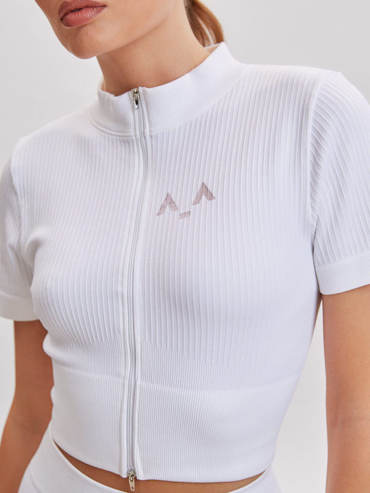 Дамски Crop Топ Черен