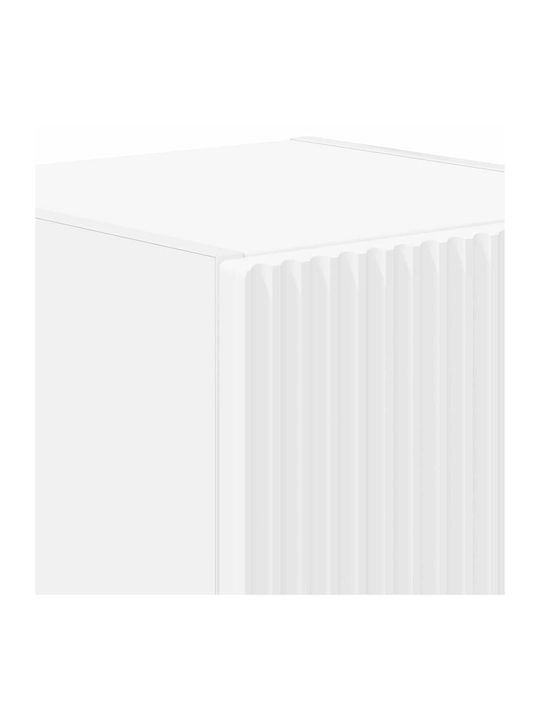 Wand Wohnzimmer Schrank aus Spanplatte Weiß 30x31x40cm