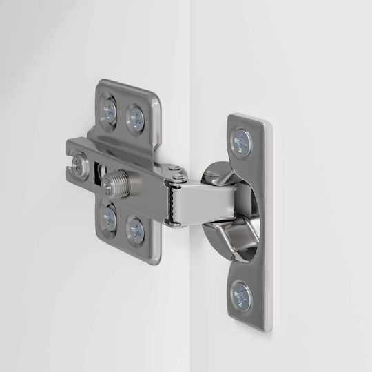 Hängeschrank fürs Wohnzimmer aus Spanplatte Weiß 30x31x60 cm