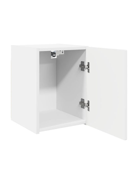 Wand Wohnzimmer Schrank aus Spanplatte Weiß 30x31x40cm