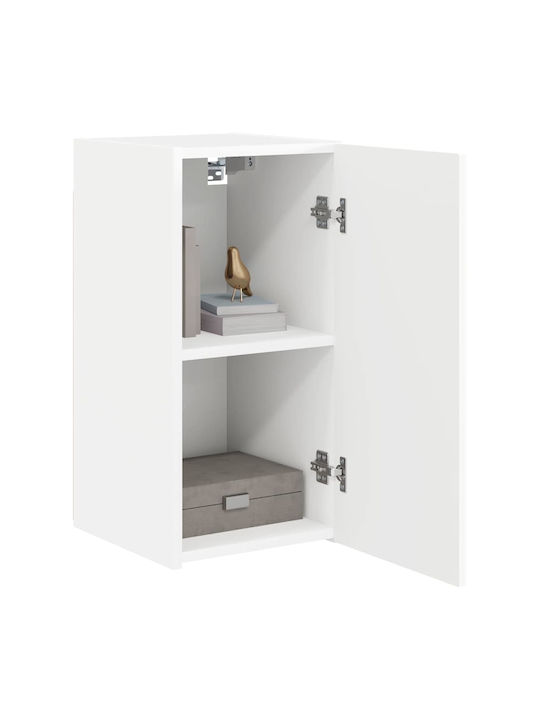 Wand Wohnzimmer Schrank aus Spanplatte Weiß 30x31x60cm