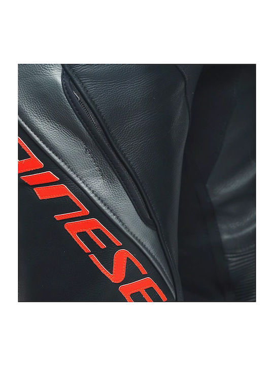 Dainese Laguna Seca 5 Мъжки Кожен мотоциклетен костюм Черен