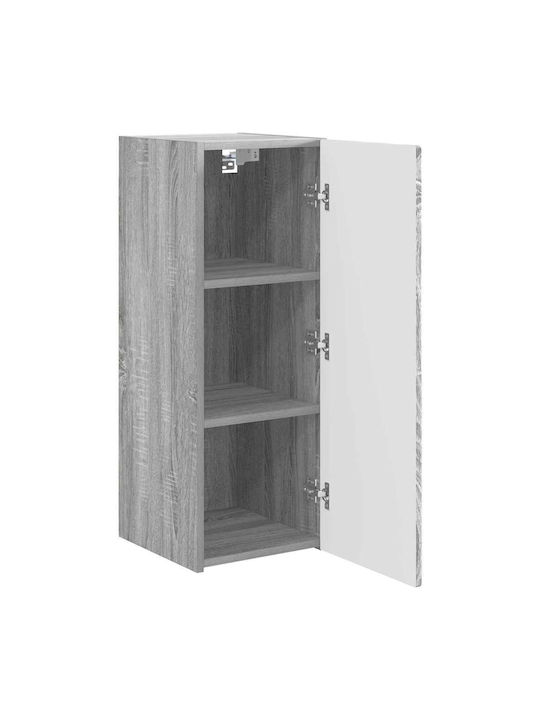 Wand Kremasto Noutlapi Salonio Apo Moiresanida Gray Somoma 30x31x80cm