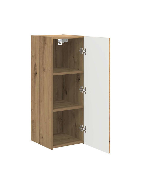 Wand Wohnzimmer Nischenschrank aus Spanplatte Karydia 30x31x80cm