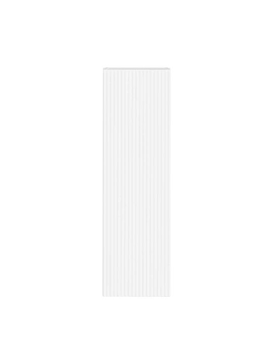 Wall Living Room Cabinet made of Particle Board White 30x31x100cm