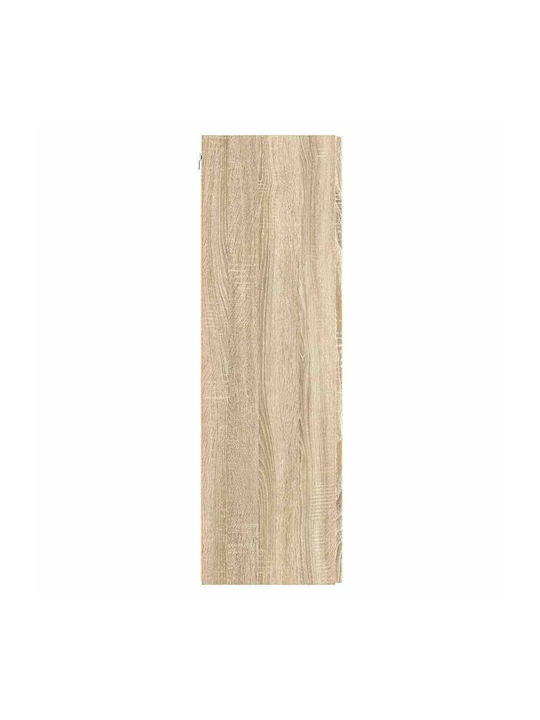 Wand Wohnzimmer Vitrine aus Spanplatte Sonoma 30x31x100cm