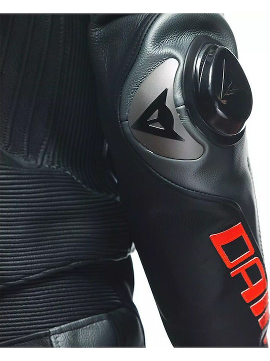 Dainese Laguna Seca 5 Мъжки Кожен мотоциклетен костюм Черен