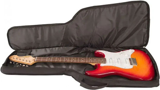 Encore Set Elektrische Gitarre Weiß mit Tasche