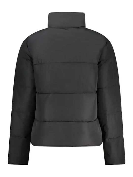 Women's Long Lifestyle Jacket for Winter Black