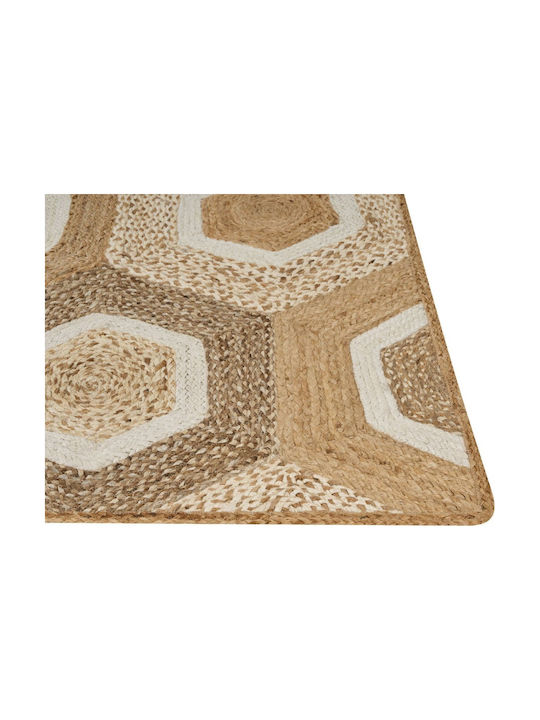Beliani Basoren aus Jute Beige