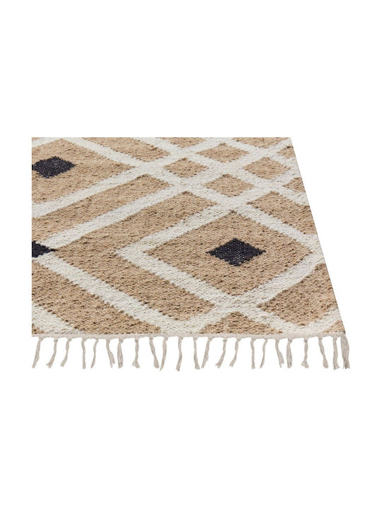 Beliani Esencik aus Jute Beige