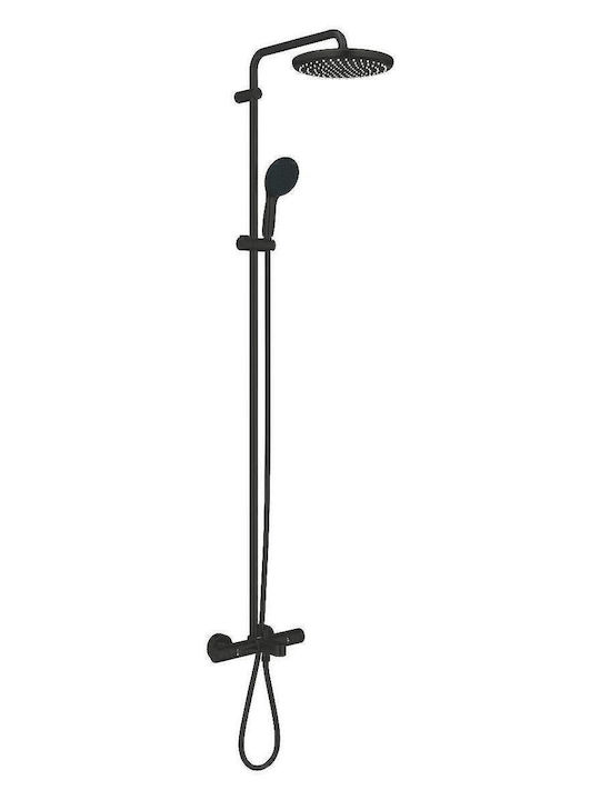 Grohe Coloană de duș cu Baterie Neagră Grohe Coloană de duș cu Baterie Neagră