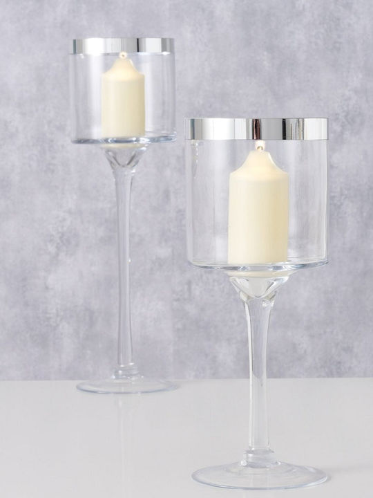 MSA Kerzenhalter Glas