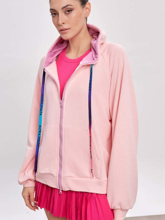 Women's Cardigan with Zipper Yellow