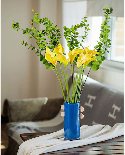 Koart Krinos Yellow Artificial Flower Real Touch 64.5 Cm 1 Piece