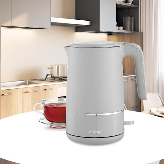 Maestro MR-037 Reisekessel 1.7Es 1800W Grau