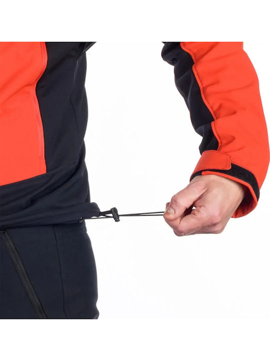 Hybrid Jacket Red, Black