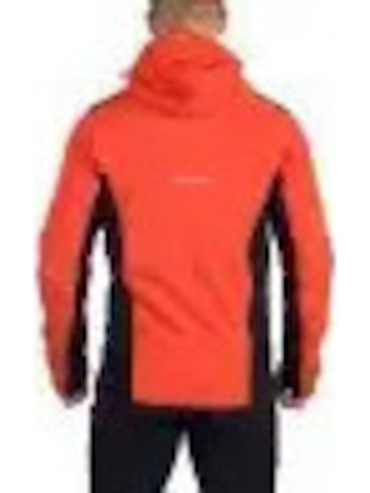 Hybrid Jacket Red, Black