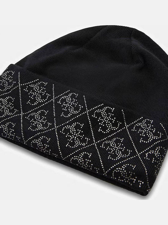Beanie Beanie Knitted in Black color