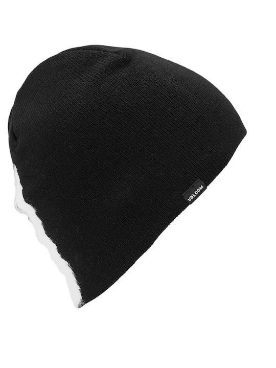 Skull Beanie Ανδρικός Σκούφος Πλεκτός σε Μαύρο χρώμα