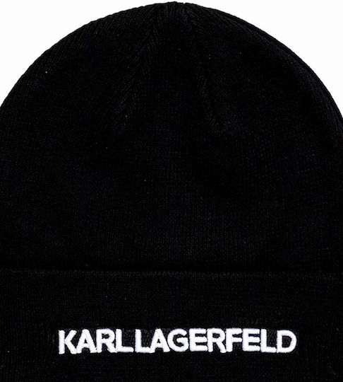 Beanie Männer Beanie Gestrickt in Schwarz Farbe