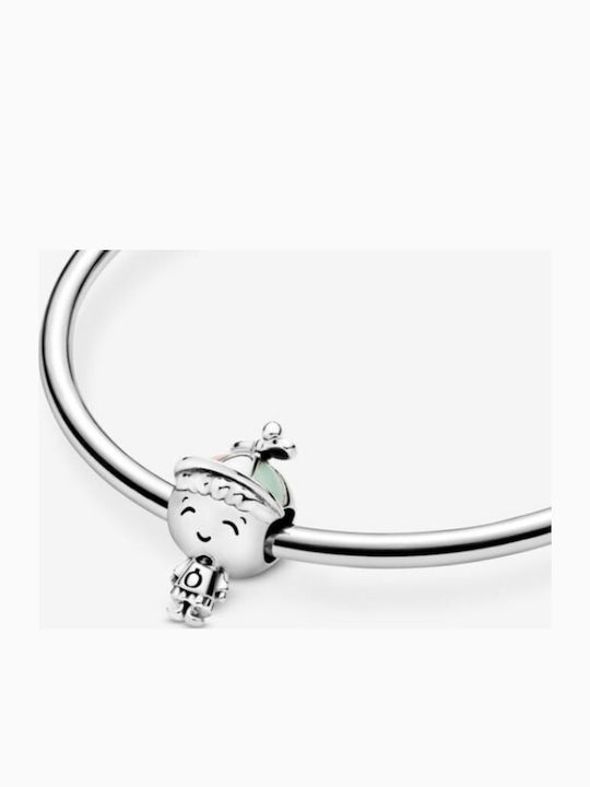 Pandora Boy Charm από Ασήμι