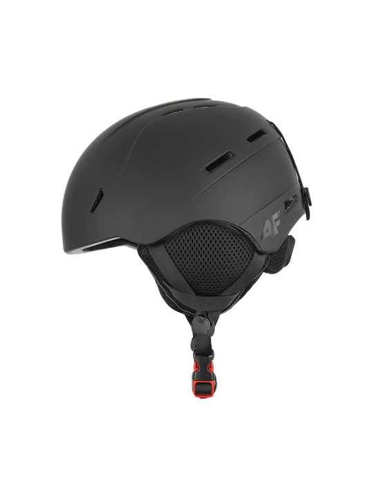 4F Kinder Ski & Snowboard Helm in Schwarz Farbe