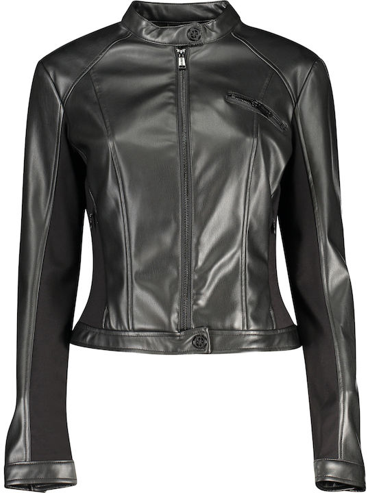 Γυναικείο Biker Jacket Μαύρο