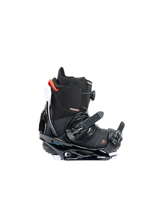 Burton Smalls Re:flex Мъжки сноуборд връзки Черен Цвят