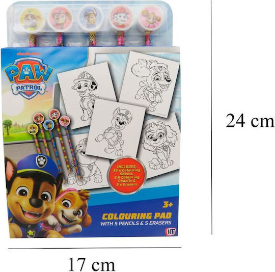 Paw Patrol Комплект за Оцветяване 24x17см