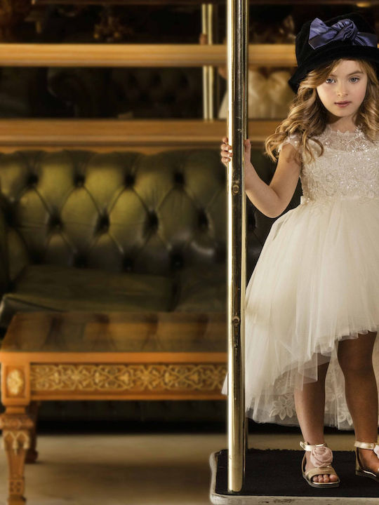 Dolce Bambini Weiß Taufkleid